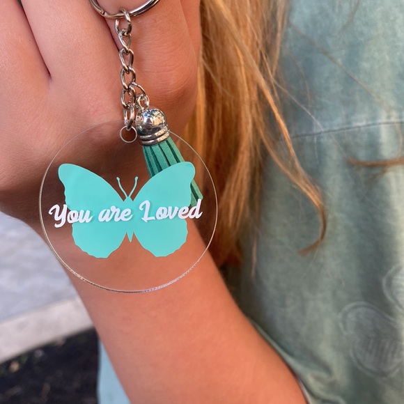 You are Loved Acrylic Keychain - Picture 6 of 16